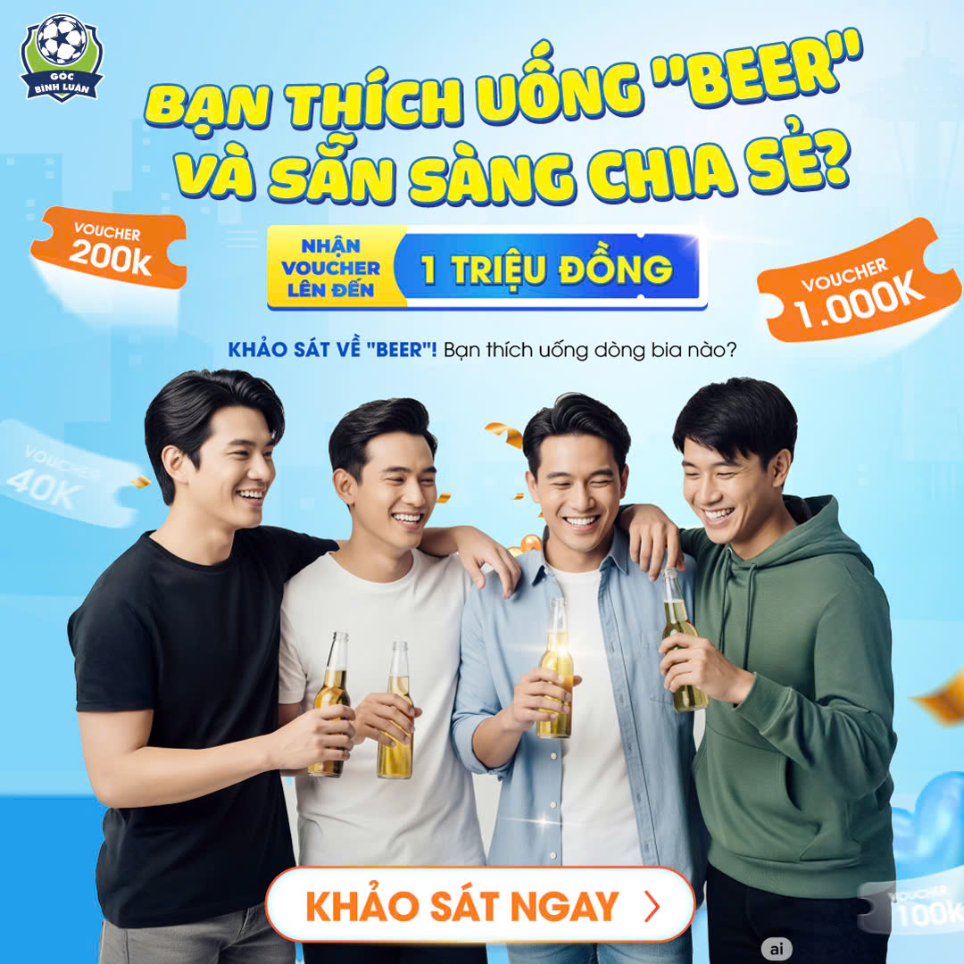 Khảo sát về bia